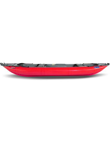 Inflatable canoe PALAVA red