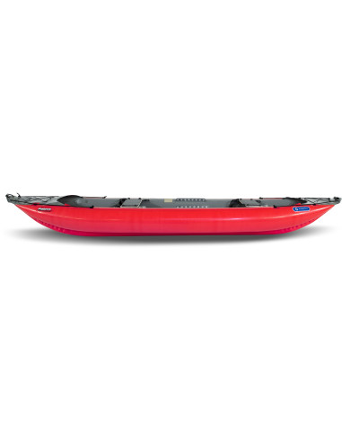Inflatable canoe PALAVA red