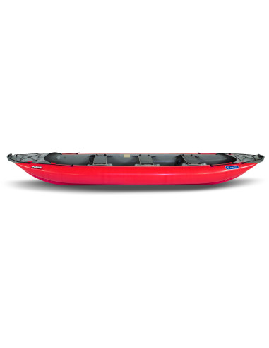 Inflatable canoe PALAVA red