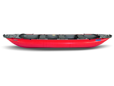 Inflatable canoe PALAVA red