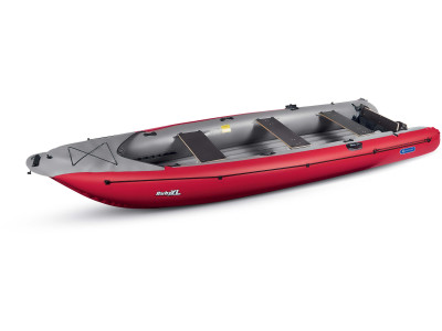 Inflatable canoe RUBY XL red