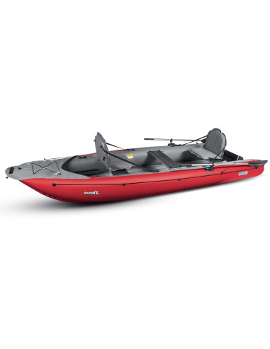 Inflatable canoe RUBY XL red