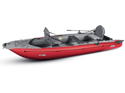 Inflatable canoe RUBY XL red