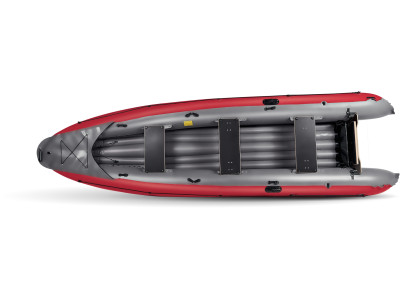 Inflatable canoe RUBY XL red