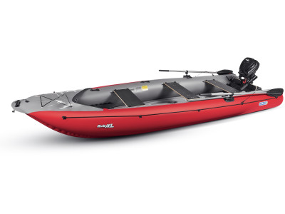 Inflatable canoe RUBY XL red
