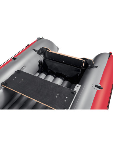 Inflatable canoe RUBY XL red