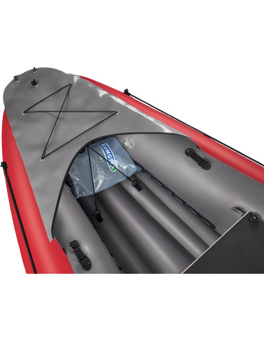 Inflatable canoe RUBY XL red