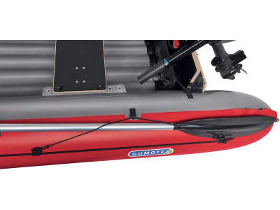 Inflatable canoe RUBY XL red