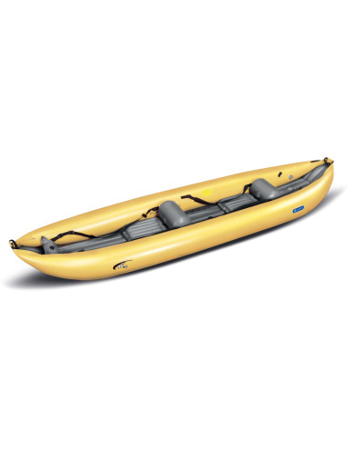 Inflatable kayak K2 yellow