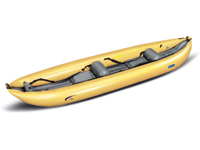 Inflatable kayak K2 yellow