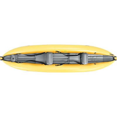 Inflatable kayak K2 yellow 2