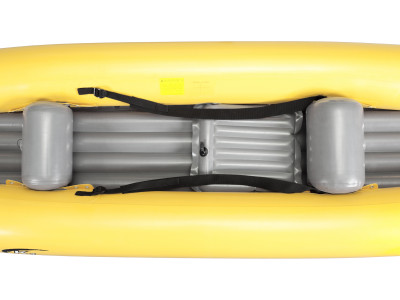 Inflatable kayak K2 yellow