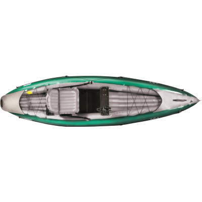 Inflatable fishing boat HALIBUT dark green 2