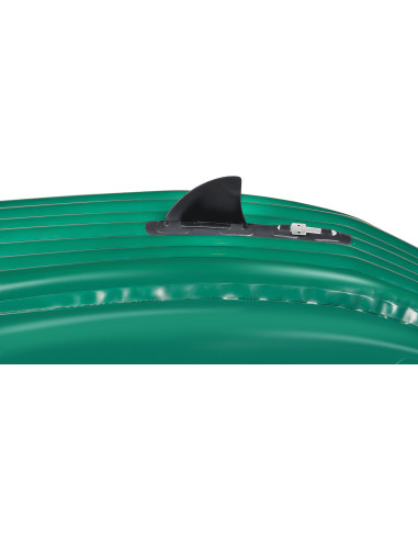 Inflatable fishing boat HALIBUT dark green