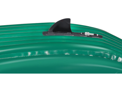 Inflatable fishing boat HALIBUT dark green