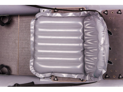 Inflatable fishing boat HALIBUT dark green