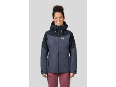 Ladies alpine trekking jacket ABIGAIL india ink / anthracite