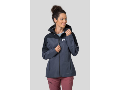 Ladies alpine trekking jacket ABIGAIL india ink / anthracite