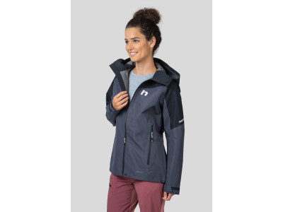 Ladies alpine trekking jacket ABIGAIL india ink / anthracite