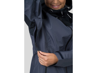 Ladies alpine trekking jacket ABIGAIL india ink / anthracite