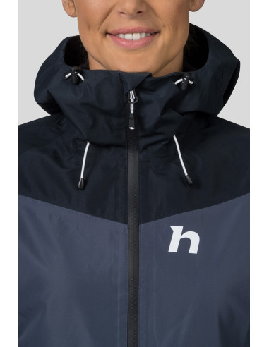 Ladies alpine trekking jacket ABIGAIL india ink / anthracite