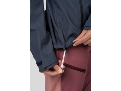 Sieviešu kalnu pārgājienu jaka ABIGAIL Indijas tinte / antracīta pelēks