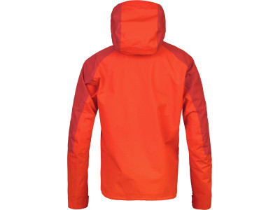 Mens mountaineering jacket ALAGAN cherry tomato / molten lava II