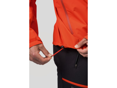 Mens mountaineering jacket ALAGAN cherry tomato / molten lava II