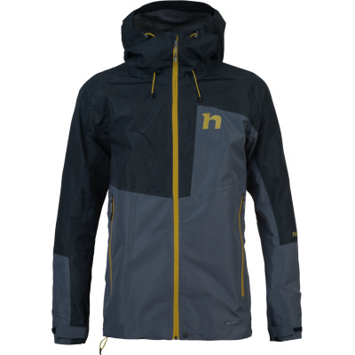 Mens mountaineering jacket ALAGAN india ink / anthracite