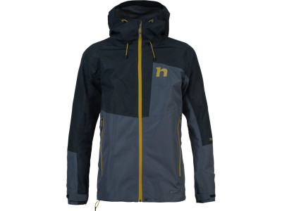 Mens mountaineering jacket ALAGAN india ink / anthracite