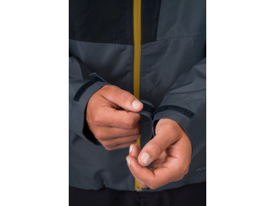 Vīriešu alpīnisma jaka ALAGAN Indijas tinte / antracīta pelēks