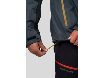 Mens mountaineering jacket ALAGAN india ink / anthracite