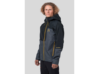 Mens mountaineering jacket ALAGAN india ink / anthracite