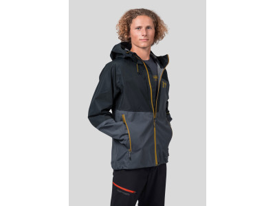 Mens mountaineering jacket ALAGAN india ink / anthracite