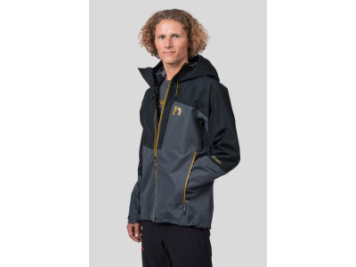 Mens mountaineering jacket ALAGAN india ink / anthracite