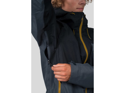 Mens mountaineering jacket ALAGAN india ink / anthracite