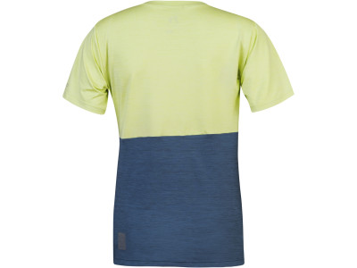 Ladies cycling short sleeve T-shirt BERRY sunny lime mel / india ink mel