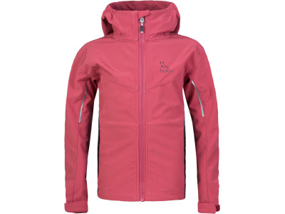 Kids hiking jacket CAPRA JR baroque rose / india ink