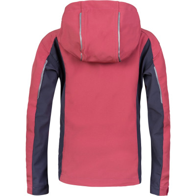 Kids hiking jacket CAPRA JR baroque rose / india ink 2