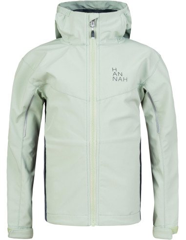 Kids hiking jacket CAPRA JR bok choy / india ink