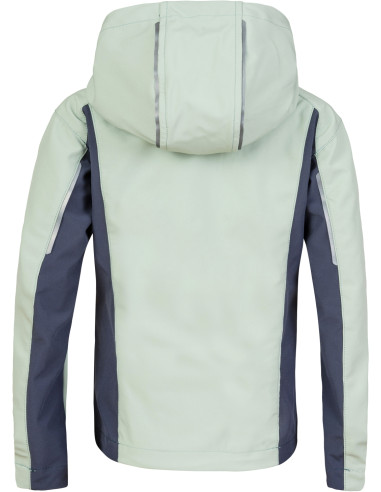 Kids hiking jacket CAPRA JR bok choy / india ink