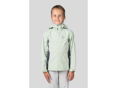 Kids hiking jacket CAPRA JR bok choy / india ink