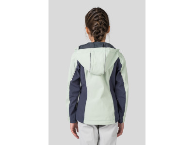 Kids hiking jacket CAPRA JR bok choy / india ink