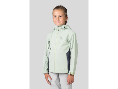 Kids hiking jacket CAPRA JR bok choy / india ink