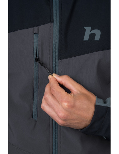 Mens jacket CARSTEN II anthracite / stormy weather