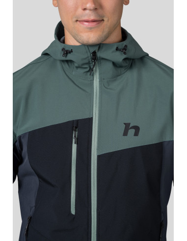 Mens jacket CARSTEN II dark forest / india ink