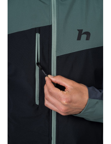 Vīriešu jaka CARSTEN II meža zaļš / Indijas tinte