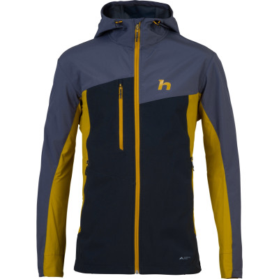 Mens jacket CARSTEN II india ink / golden palm