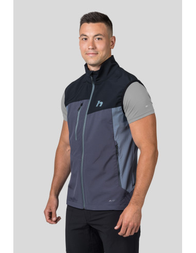Mens vest CARSTEN VEST anthracite / stormy weather