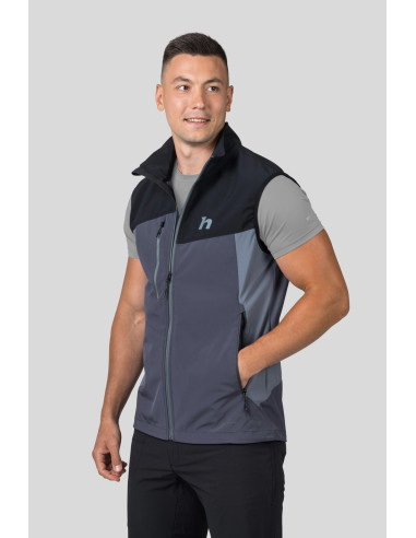 Vīriešu veste CARSTEN VEST antracīta pelēks / vētras pelēks